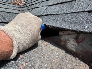 New Roof that has a water leak due to improper installation 